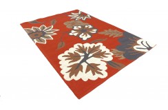 100% wełna gruby dywan z Indii 200x300cm slowers designerski
