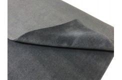 100% wełna gruby dywan handloom Lori z Indii czarny 200x300cm