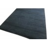 100% wełna gruby dywan handloom Lori z Indii czarny 200x300cm