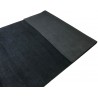 100% wełna gruby dywan handloom Lori z Indii czarny 200x300cm