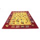 Designerski nowoczesny dywan wełniany dla dzieci Alfabet 170x240cm Indie 2cm gruby