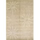 100% welniany ręcznie tkany dywan Nepal Exclusive beżowy 140X200cm nowoczesny ciepły z jedwabiem