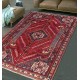 Bogaty kwiatowy ciepły dywan Kaszkaj z Iranu 160x260cm 100% wełna ręcznie tkany