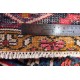 Perski wełniany recznie tkany dywan Heriz z ornamentami ok 130x230cm