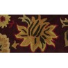 100% wełna gruby dywan z Indii 120x180cm flowers designerski