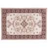 Designerski nowoczesny dywan wełniany w Persian Modern beżowy ok 200x300cm Indie 2cm gruby