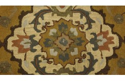 100% wełna gruby dywan z Indii 120x180cm persian modern kiwatowy