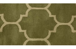 100% wełna gruby dywan z Indii 120x180cm Marokańska Koniczyna