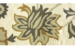 100% wełna gruby dywan z Indii 120x180cm folowers designerski