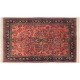 Perski ceny dywan Saruk fein ręczne tkany 170x250cm 100% wełna kwatowy gustowny czerwony