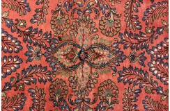 Niepowtarzalmny ręcznie tkany dywan Saruk Inde 170x250 wełna fein