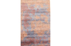 Unikatowy dywan jedwabny z Nepalu deseń vintage 120x180cm luksus jedwab z bananowca