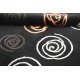 100% welniany ręcznie tkany dywan Nepal Exclusive czarny 140X200cm nowoczesny ciepły z jedwabiem