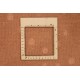 100% welniany ręcznie tkany dywan Nepal Exclusive ceglasty 140X200cm nowoczesny ciepły z jedwabiem