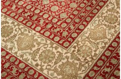 Tabriz dywan indyjski 100% wełna i jedwab owcza Tabriz Mahi 250x350cm