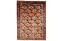Gęsto tkany kwiatowy piękny dywan Kurdyjski Senneh 250x350cm 100% wełna oryginalny perski luksusowy
