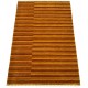 Pomarańczowy ekskluzywny dywan Gabbeh Loribaft Indie 120x180cm 100% wełniany w pasy