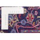 Czerwony oryginalny dywan Kashan (Keszan) antyk z Iranu wełna 140x210cm perski