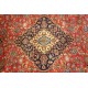 Czerwony oryginalny dywan Kashan (Keszan) z Iranu wełna 245x240cm perski