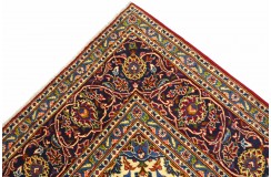 Czerwony oryginalny dywan Kashan (Keszan) z Iranu wełna 250x370cm perski