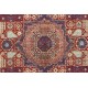 Dywan Ziegler Farahan Mamluk 100% wełna kamienowana ręcznie tkany luksusowy 150x200cm klasyczny kolorowy