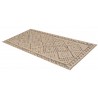 Etniczny kilim szary z Afganistanu dzieło Chobi nomadyczny 100x200cm