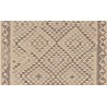 Etniczny kilim szary z Afganistanu dzieło Chobi nomadyczny 100x200cm