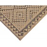 Etniczny kilim szary z Afganistanu dzieło Chobi nomadyczny 100x200cm