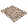 Etniczny kilim szary z Afganistanu dzieło Chobi nomadyczny 140x200cm