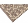 Etniczny kilim szary z Afganistanu dzieło Chobi nomadyczny 140x200cm