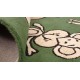Designerski nowoczesny dywan wełniany do dziecięcego pokoju ZOO 170x240cm Indie 2cm gruby