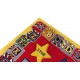 Designerski nowoczesny dywan wełniany dla dzieci alfabet i figury 170x240cm Indie 2cm gruby
