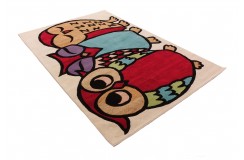 100% wełna gruby dywan z Indii 170x240cm jednorożec designerski
