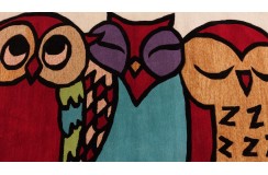 100% wełna gruby dywan z Indii 170x240cm jednorożec designerski