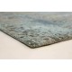 100% welniany ręcznie tkany dywan Nepal Exclusive Vintage niebieski 250X300cm nowoczesny ciepły z jedwabiem