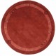 100% welniany ręcznie tkany dywan Nepal Premium czerwony 200x200cm okrągły