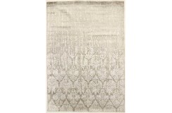 100% welniany ręcznie tkany dywan Nepal Exclusive Vintage beżowy 170X240cm nowoczesny ciepły z jedwabiem