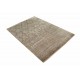 100% welniany ręcznie tkany dywan Nepal Exclusive Vintage beżowy 170X240cm nowoczesny ciepły z jedwabiem