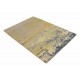 100% welniany ręcznie tkany dywan Nepal Exclusive Vintage złoty 140X200cm nowoczesny ciepły z jedwabiem