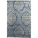 100% welniany ręcznie tkany dywan Nepal Exclusive szary 170X260cm art deco ciepły z jedwabiem