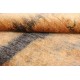 100% welniany ręcznie tkany dywan Nepal Exclusive Vintage pomarańczowy 120X180cm nowoczesny ciepły z jedwabiem