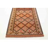 Etniczny kilim kolorowy z Iranu - rękodzieło Fars nomadyczny 120x370cm