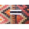 Etniczny kilim kolorowy z Iranu - rękodzieło Fars nomadyczny 120x370cm