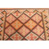 Etniczny kilim kolorowy z Iranu - rękodzieło Fars nomadyczny 120x370cm