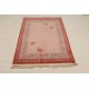 Piękny dywan Aubusson ręcznie tkany z Chin 140x200cm 100% wełna przycinany rzeźbiony kwiatowy brzoskwiniowy