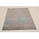 100% welniany ręcznie tkany dywan Nepal Exclusive Vintage fioletowy 150x210cm nowoczesny ciepły z jedwabiem
