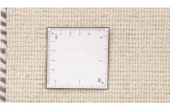100% wełna gruby dywan handloom z indii  biały okrągły 120x120cm
