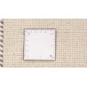 100% wełna gruby dywan handloom z indii  biały okrągły 120x120cm