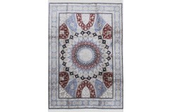 Kolorowy bogaty dywan Indo Tabriz Gum-bat 100% wełna ok 170x240cm