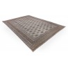 Oryginalny dywan Buchara z Pakistanu 100% wełna 250x350cm szary